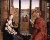 罗吉尔 凡 德 韦登 : St Luke Drawing a Portrait of the Madonna